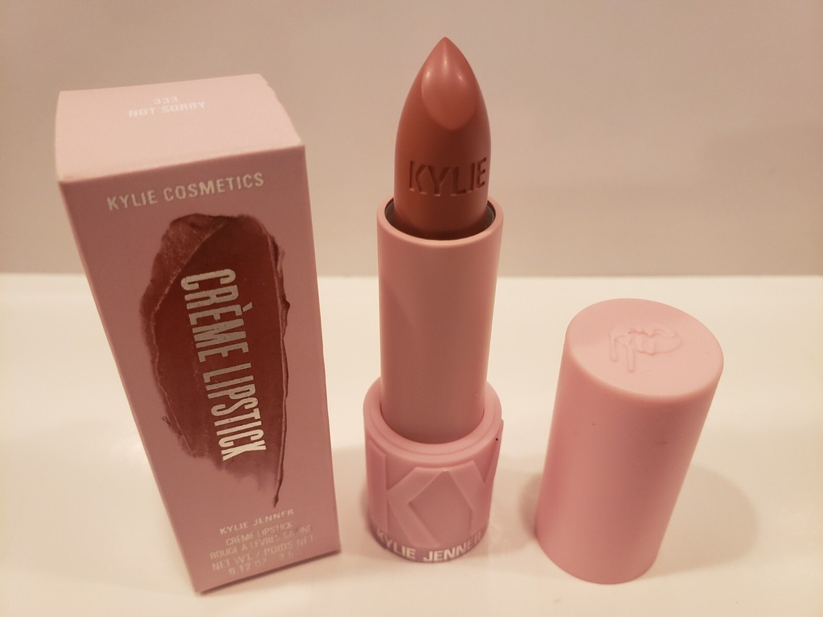 Kylie Cosmetics ~ Creme Lipstick ~ #333 Not Sorry ~ 0.12 oz ~ NIB