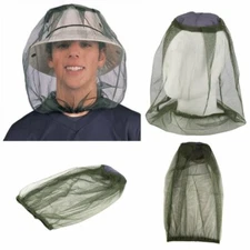 2X Pack Mosquito Resistance Bug Insect Bee Net Mesh Head Face Protector Survival