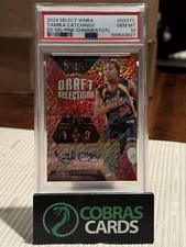 2024 Panini Select WNBA  Tamika Catchings Pink Shimmer 4/5 Draft Auto PSA 10