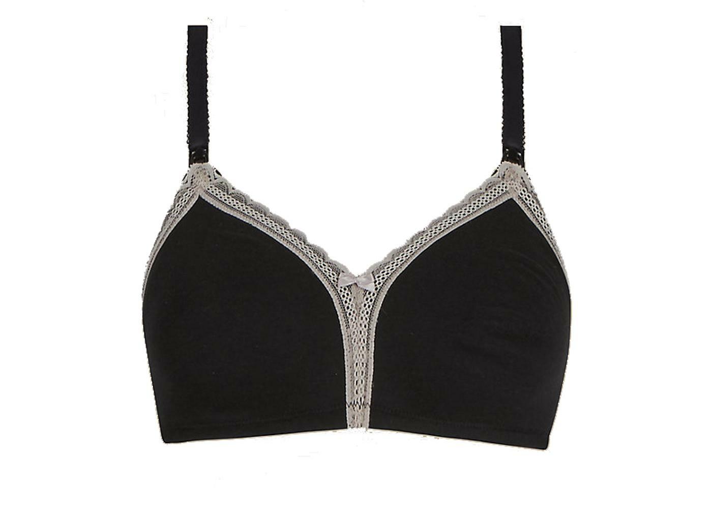 M&S Maternity Spacer NonWired TShirt Nursing Bra 3240 BG eBay