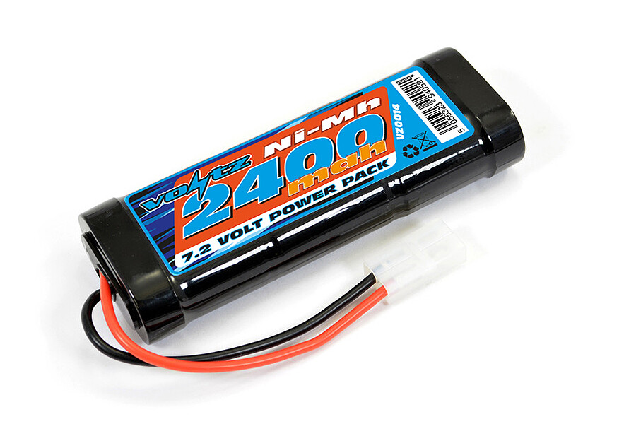 Voltz VZ0014 2400mAh 7.2v NiMH Stick Pack Battery With Tamiya Connector