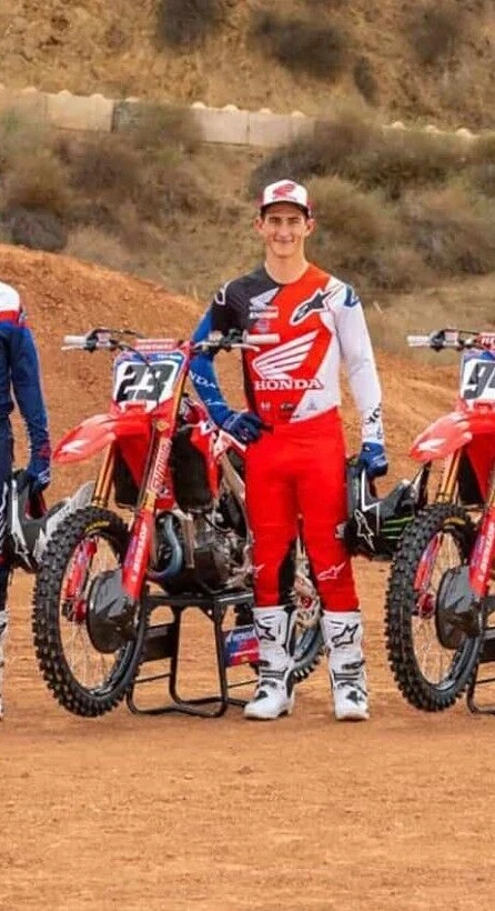 2023 Alpinestars Honda HRC Team MX Gear Set Jersey/Pants Motocross Racing Set
