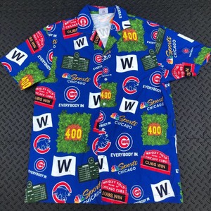 chicago cubs hawaiian shirt