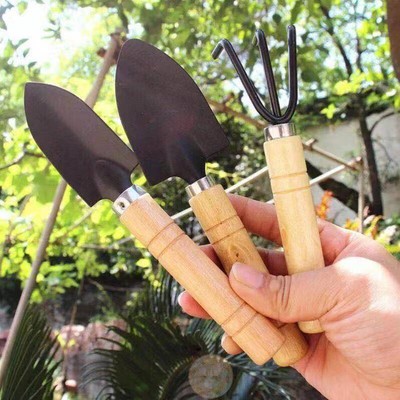 3Pcs/Set Small Plants Garden Tools For Garden Plants Flower Pot Dig Garden To#lk