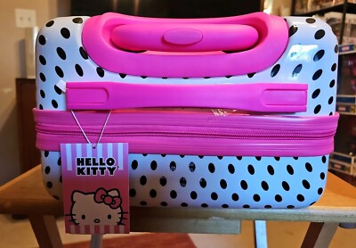 Hello Kitty Suitcase Luggage Travel Carry On TSA Approved Sanrio