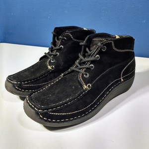 comfort booties black