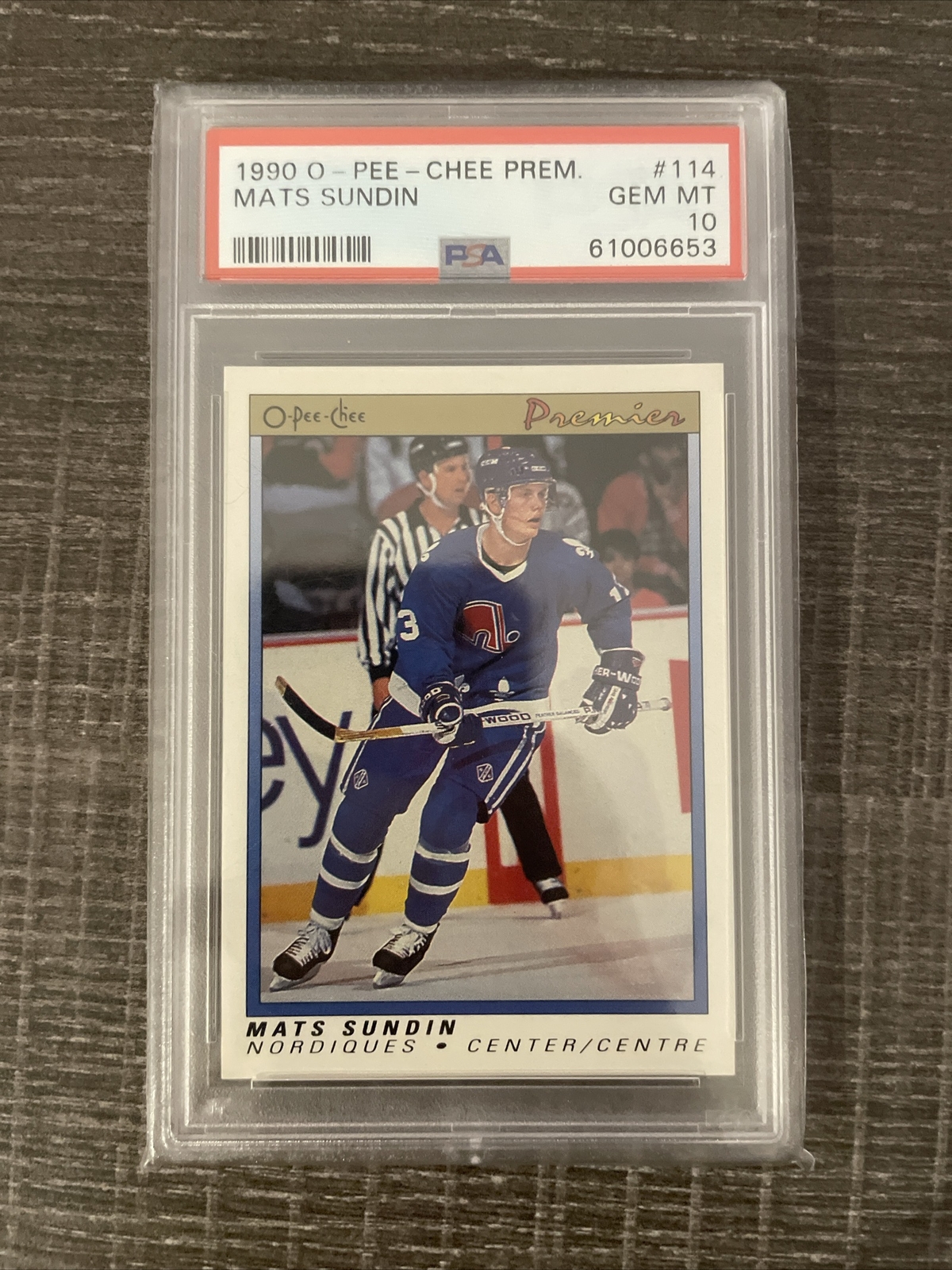 Mats Sundin OPeeChee Premier Rookie Card PSA 10 eBay