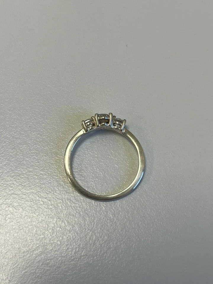 1 Karat Diamant (synthetisch hergestellt) Ring Gr. 52 aus 925 Silber (NP 250 €) - Bild 4 von 4