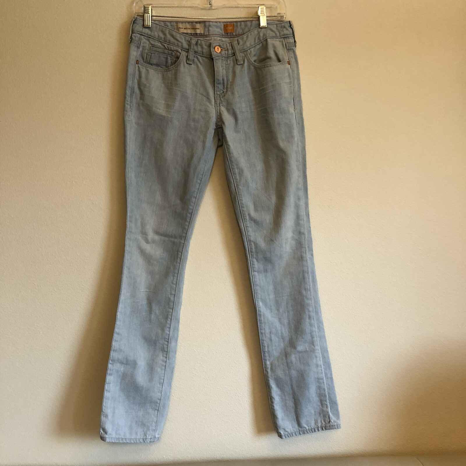 Anthropologie Pilcro Fit Stet Light 