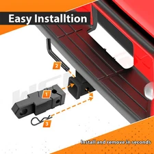 Shackle Hitch 2" Receiver Towing Mount for Trucks Off-Road 4x4 Towing Recovery