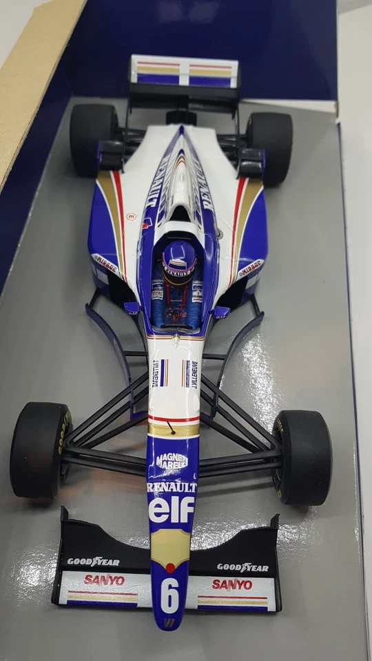 Paul's Model Art Williams FW18 Jacques Villeneuve 180960006 1996 1:18 F1 - Immagine 4 di 4