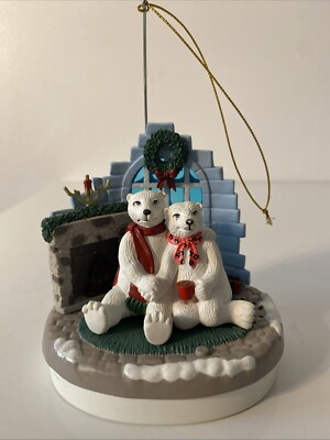 Santa's Best Light Up Musical Christmas Ornament Plays Baby Its Cold Outside