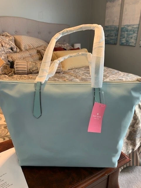 Kate Spade Kitt Large Tote, Crystal Blue - Handbags & Purses