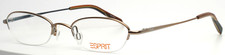 ESPRIT ET9265 035 Brown Womens Oval Half Rim Eyeglasses 48-19-140 B:25