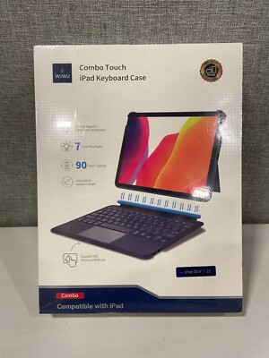WIWU iPad Pro 11 Inch Case with Keyboard(2022 4th-2018 1st Gen), iPad Air 5th/4t