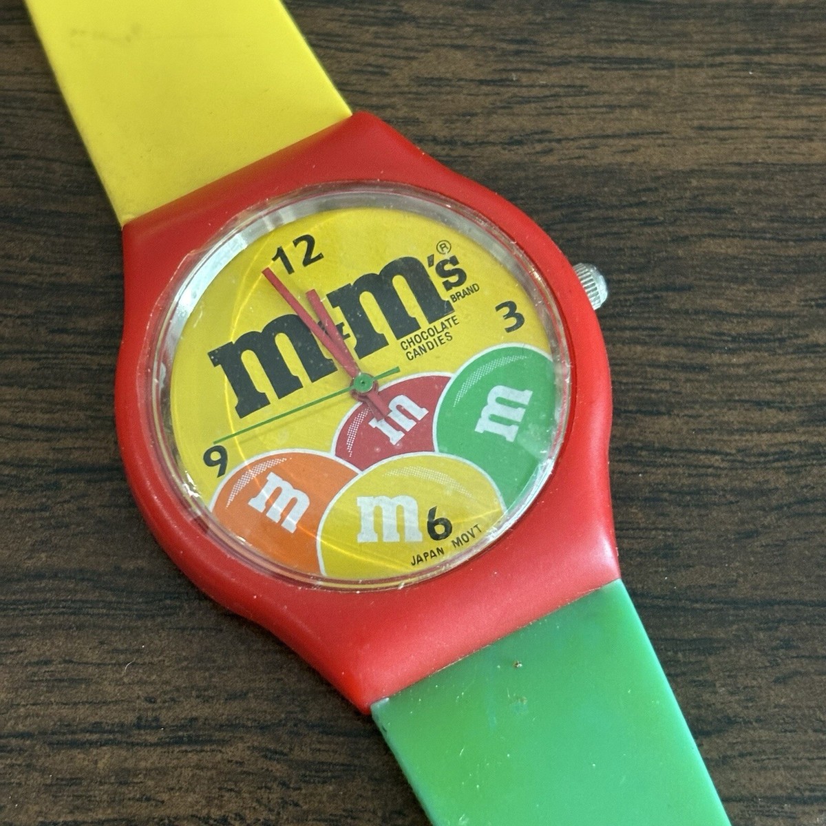 Six  90’s  M&M’s Candy Watches  Lot / Bundle Needs Batteries M & M Plastic Wristwatches for sale | eBay main image 4