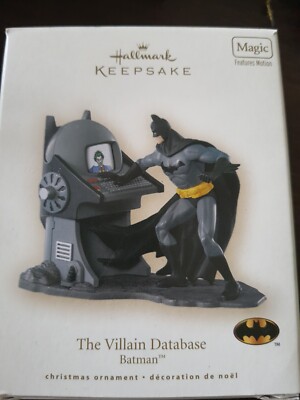 Hallmark Keepsake Batman The Villain Database Ornament 2007