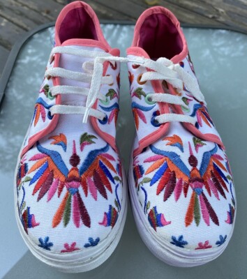 Custom Vans Off The Wall “Rising Phoenix” Shoes Women's