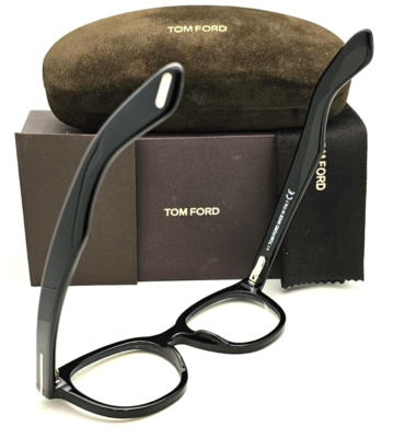 New Tom Ford Reading Glasses TF 5807-B 001 50-21 145 Black & Gold