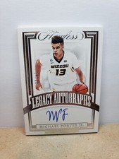 2022 Panini Flawless Michael Porter Jr Auto /25 Legacy Autographs