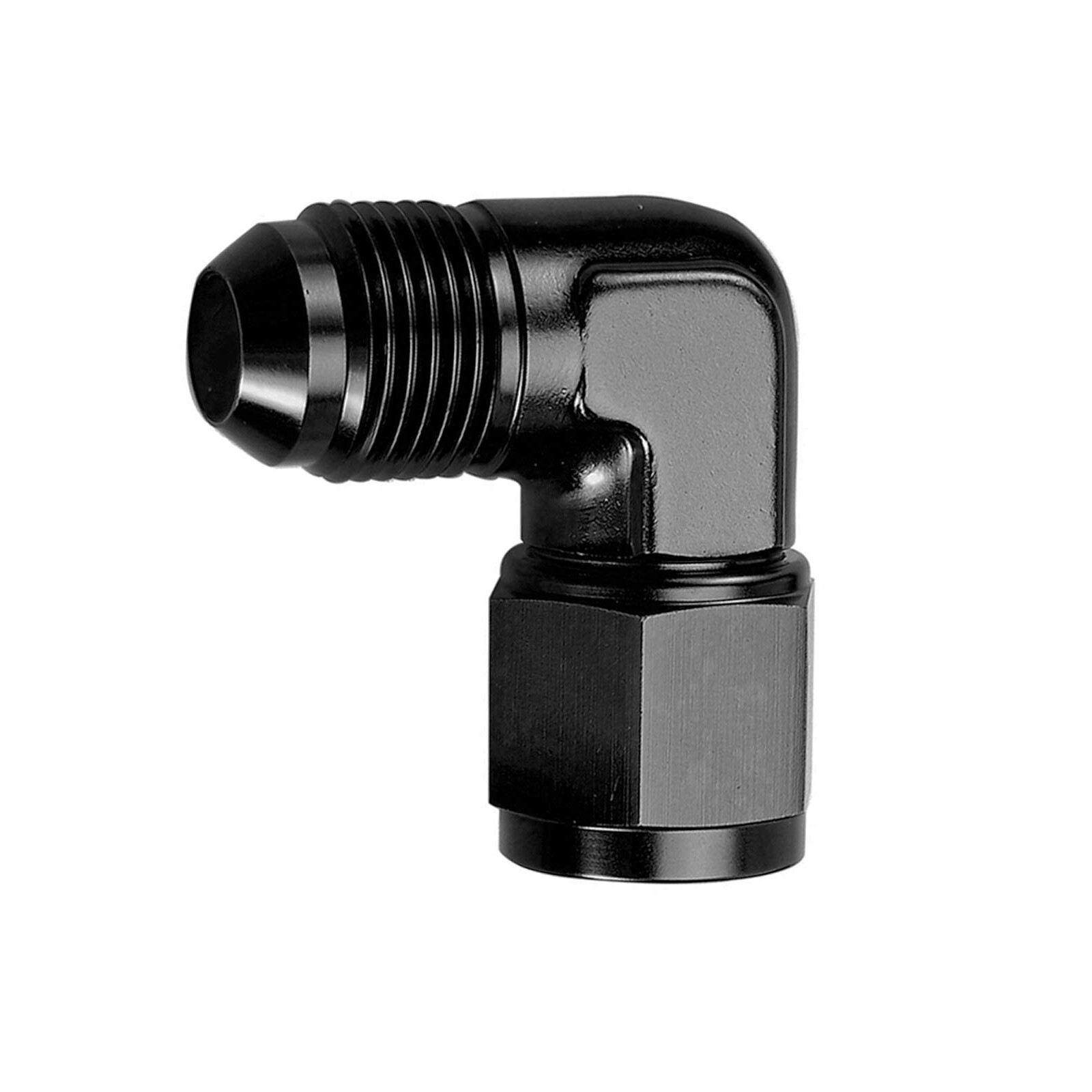 1-2PC AN16 Female to 16AN Male 90 Degree Flare Swivel Hose Fitting ...
