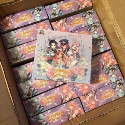 Goddess Story NS-11 Anime Waifu Doujin Cards TCG Booster Box Factory Sealed USA