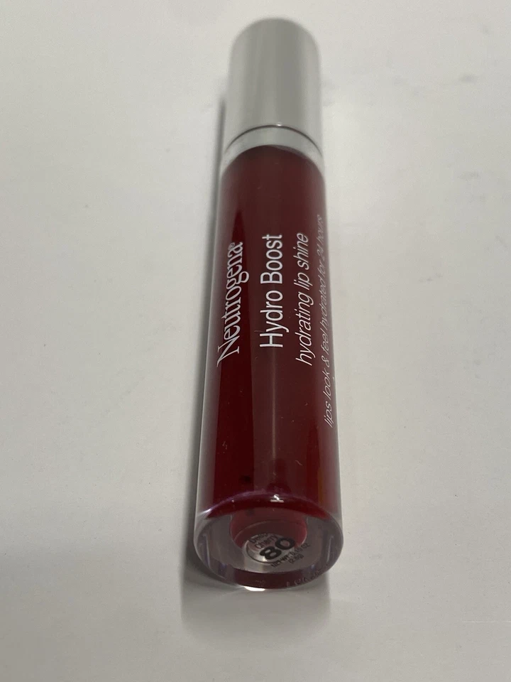 Neutrogena Hydro Boost Hydrating Lip Shine, 80 Deep Cherry - Image 2 of 4
