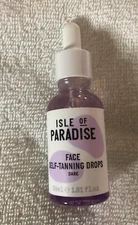 Isle of Paradise Self Tanning Natural Glow Face Drops 30ml- Dark (Free Shipping)