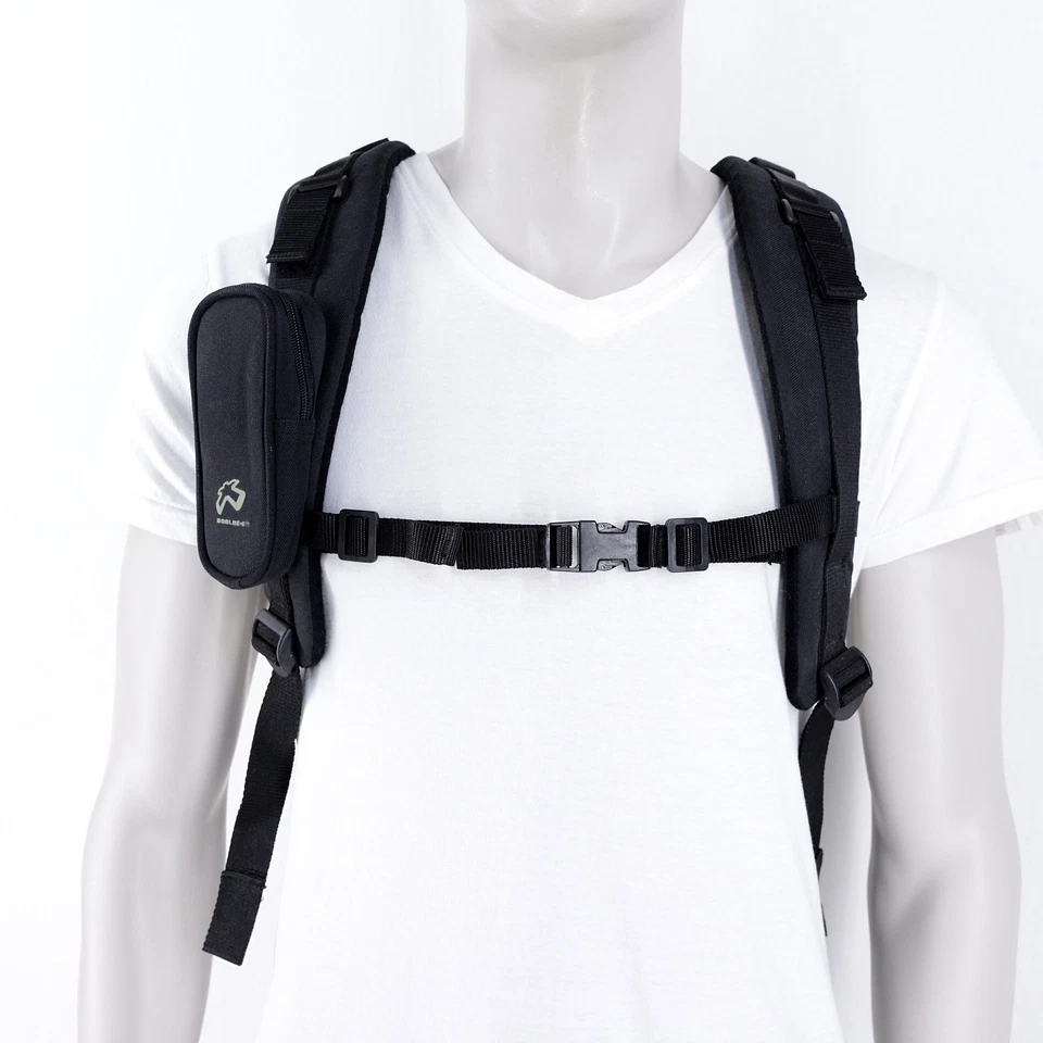 Mochila rígida ejecutiva Boblbee Megalopolis azul metálico *nueva con etiquetas* Foto 4 de 4