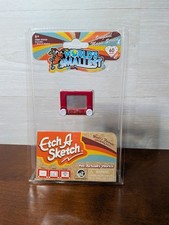 NEW World's Smallest ETCH A SKETCH Pocket Toy Real Working Magic Screen RARE 60y