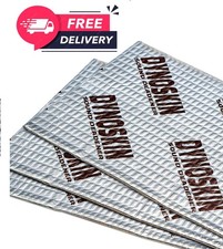 Dynoskin 80 mil Car Sound Deadening Mat, Butyl Automotive Black