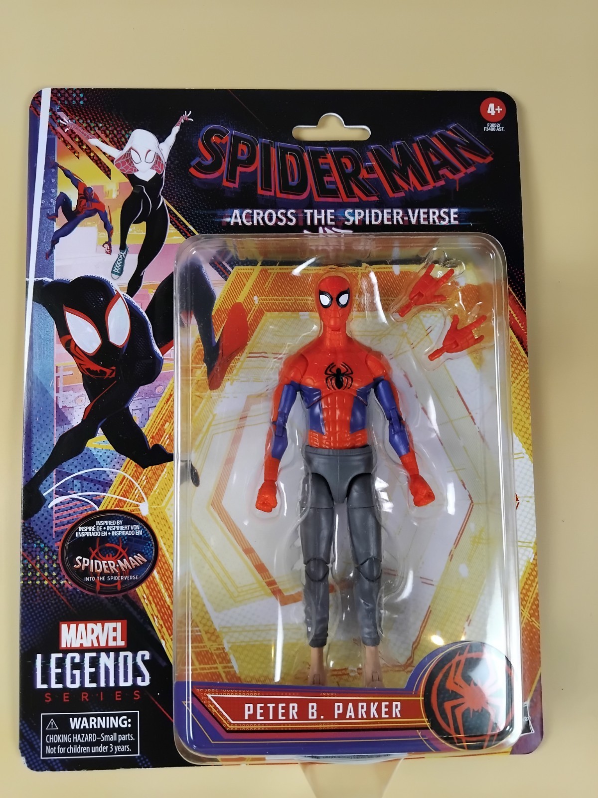 Hasbro Spider-Man Across The Spider-Verse Part 1 Peter B.Parker Figure