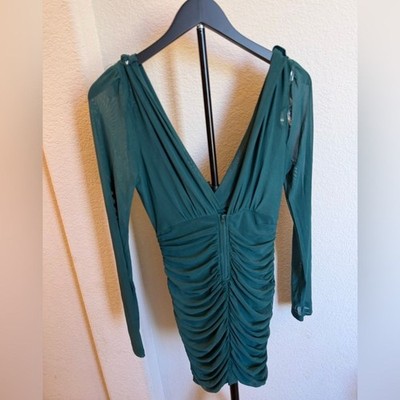 teal dress fashion nova Fringe Trim Sweater Scoop Neck, Delany Knit Maxi Dress in Teal, Size XL, For Vacation