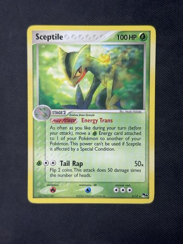 Sceptile POP Series 4 Promo 5/17 Pokemon TCG Illus. Atsuko Nishida - NEAR MINT