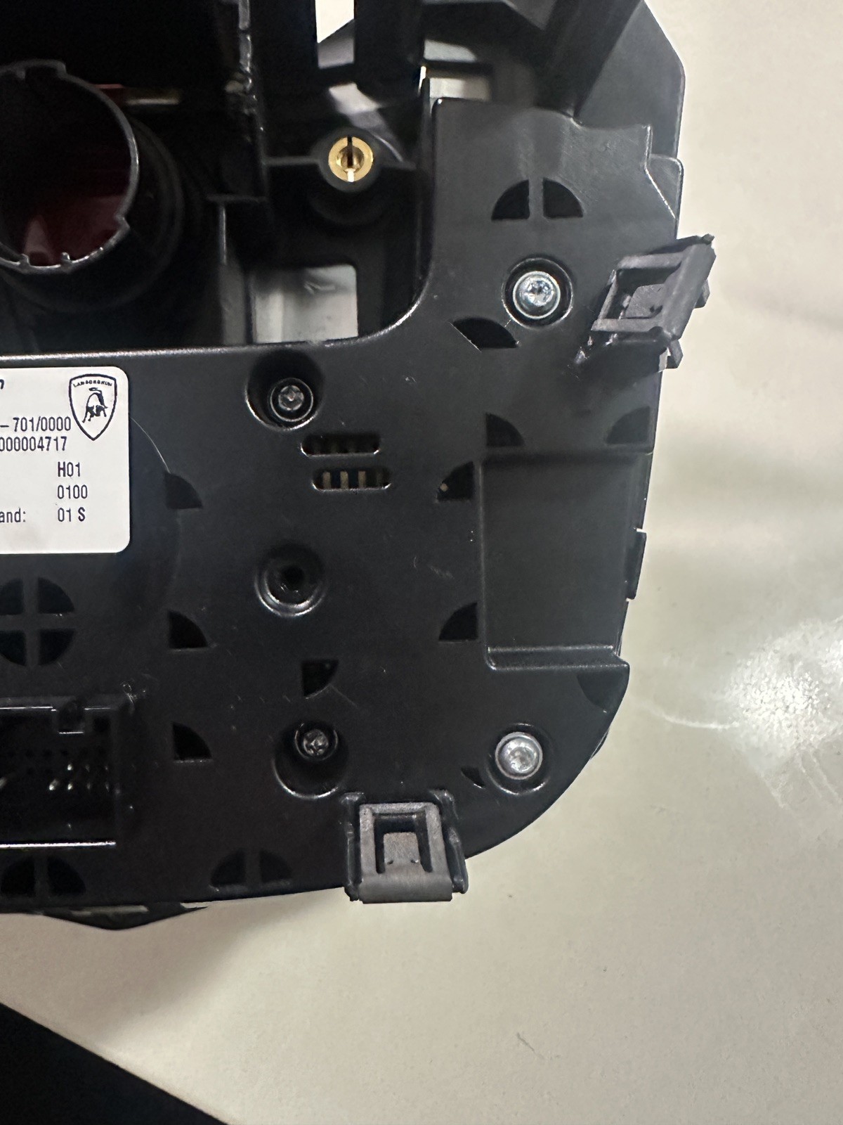 LAMBORGHINI AVENTADOR CENTER CONSOLE CONTROL SWITCH SYSTEM OEM 470919609B