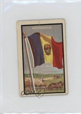 1963 Topps Midgee Flags Romania #76 0t2