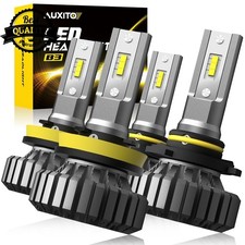 1/2SET 9005+H11 LED Headlight Bulbs Combo Hi/Lo Beam 1:1 Size Super Bright