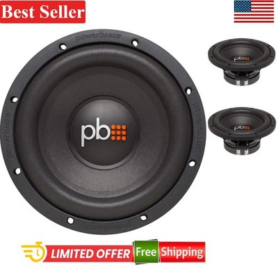 8 Inch Subwoofer Compatible With Cars and Laptops 125W RMS