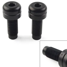 Handlebar Grips End Slider Cap Fit DUCATI Panigale 899 959 1199/1299/S Black