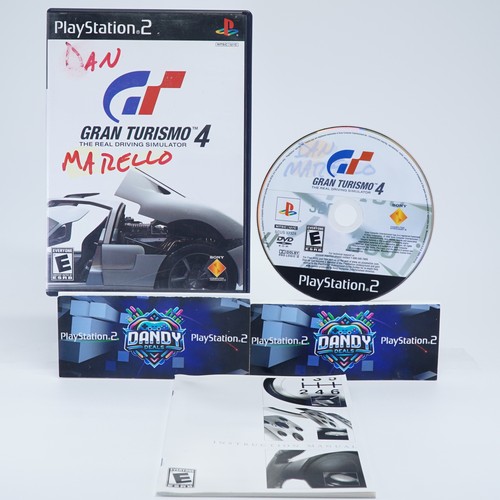 Scratch- - Gran Turismo 4 - Sony Playstation 2 Tested Authentic