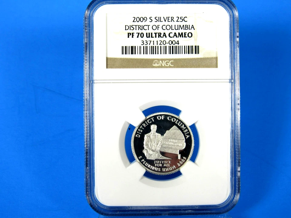 2009 S , 6-Coin Set, Silver Proof, District and Territories   NGC  Pf 70 Ucam - Image 4 of 4