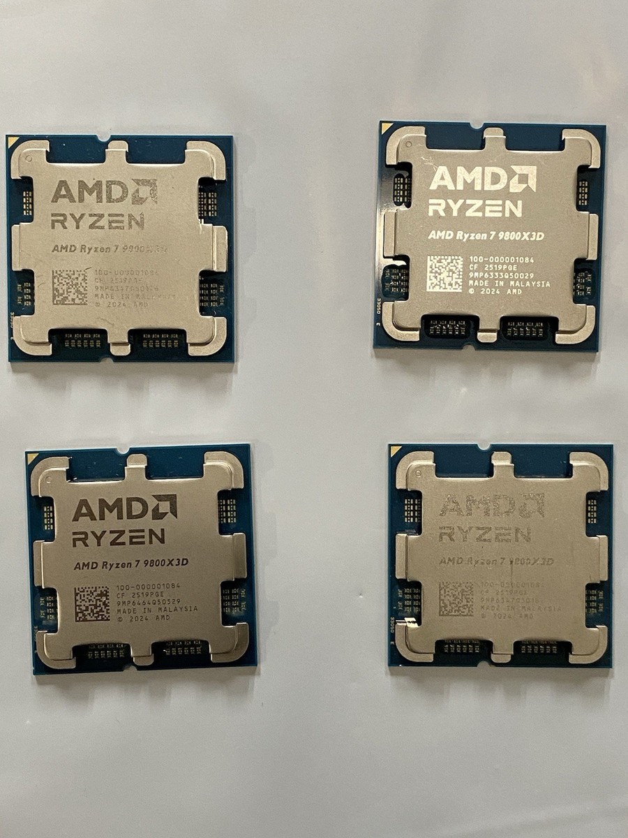 AMD Ryzen 7 9800X3D 8-Core 16-Thread Desktop Processor - 8 Cores