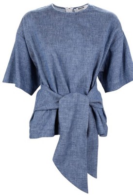 MSGM Italian blouse, stylish and modern design in a premium casual-chic style.