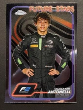 2024 Topps Chrome Formula 1 #22 Andrea Kimi Antonelli Refractors
