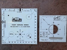 Original Paddy Hopkirk OS Map Romer and Garfield Map Romer Rally 1960s