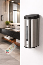 Rangemaster Wall Mounted Sensor Soap Dispenser KS15‑2020 – 650ml Stainless St...