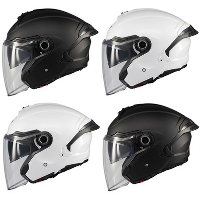 MT Cosmo Pure Jethelm Motorradhelm Roller Moped Sturzdeckel uni