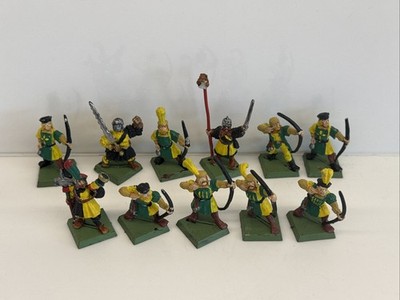 11x OOP Metal Empire Archers Warhammer Old World Warhammer Fantasy with Command