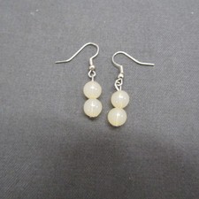White Earrings For Womens Teens Girls Gift Party Business Casual Her