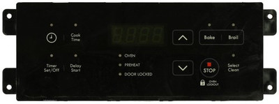 #ad Kenmore Oven 316557118 Electronic Clock Timer ES305 Black Overlay $89.61